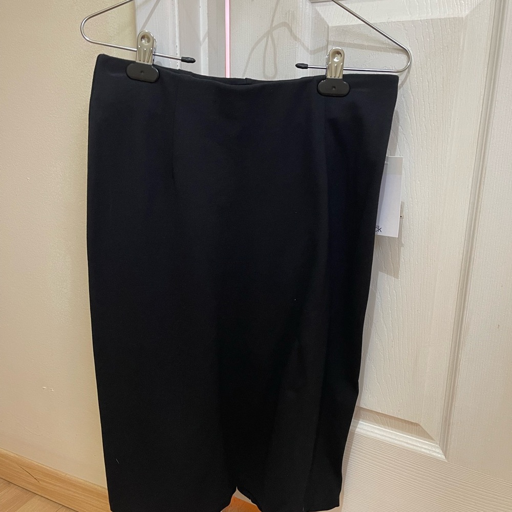 Nordstrom Classic Black Pencil Skirt